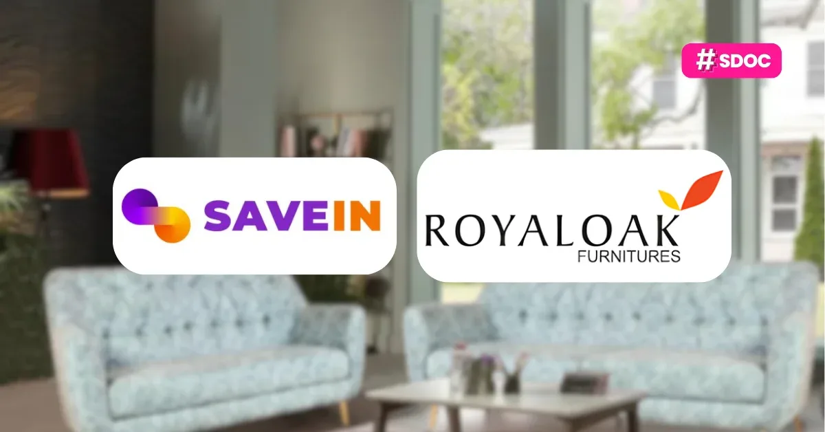 SaveIN enters lifestyle & home décor segment through partnership with Royaloak Furniture